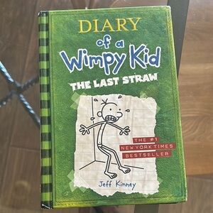 Diary of a Wimpy Kid: The Last Straw - hard back Cover